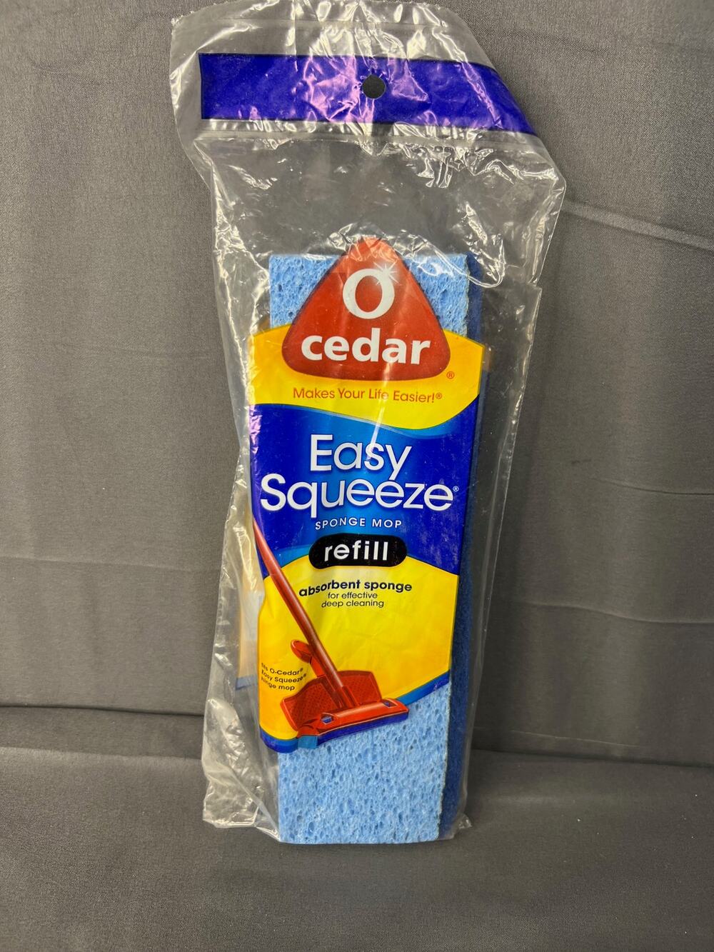 OCedar Easy Squeeze Sponge Mop Refill NIP